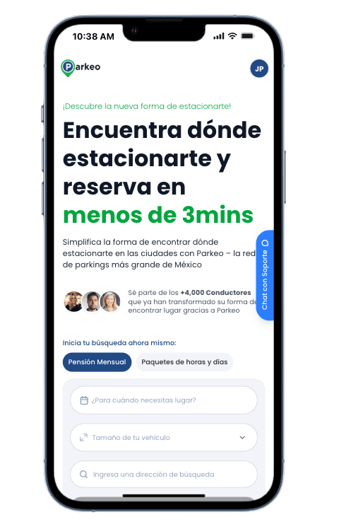 Busca por zona y modalidad