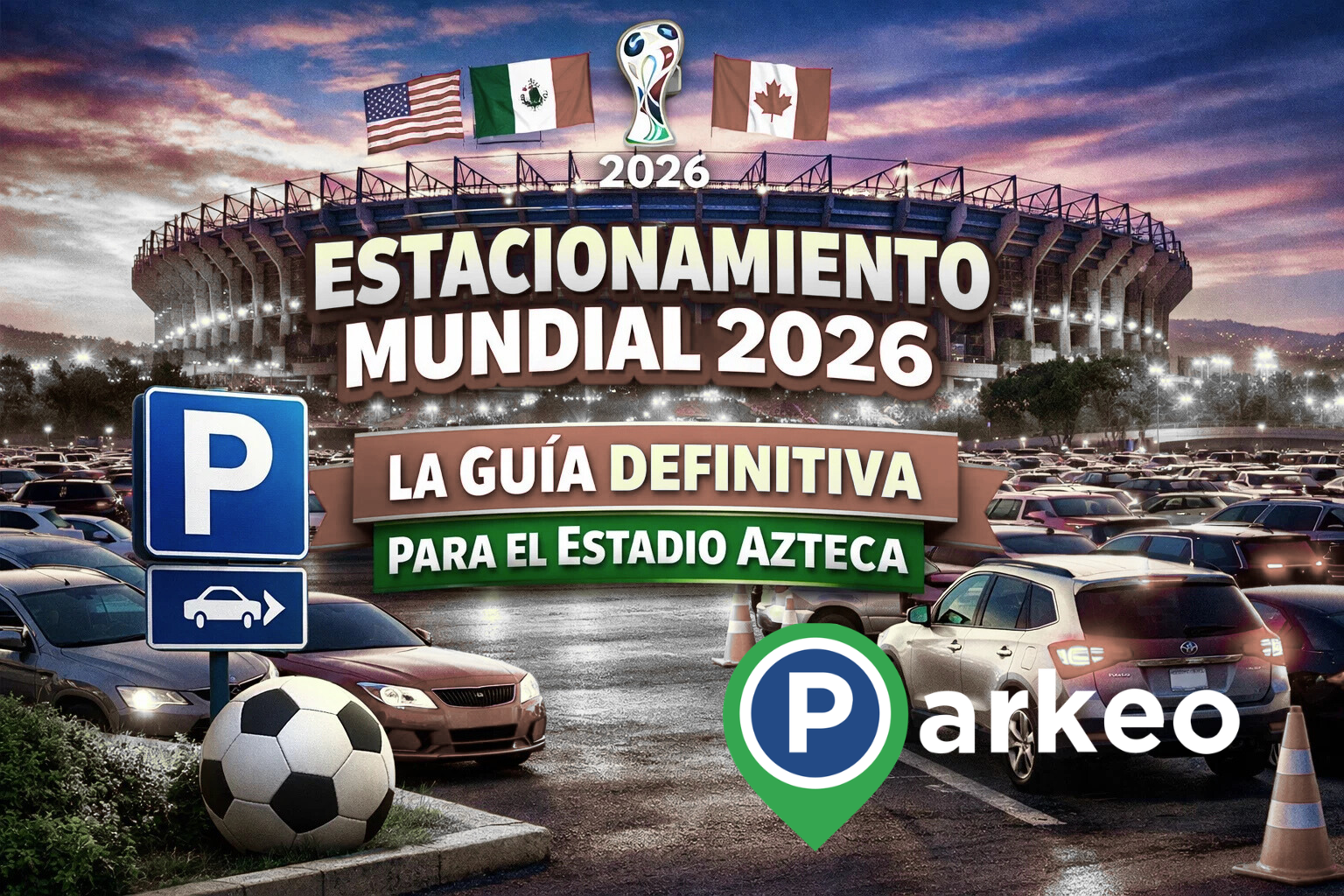 🏟️ Estacionamiento Mundial 2026: La Guía Definitiva para el Estadio Azteca
