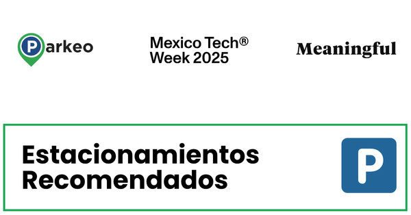 Guía de Estacionamiento para GrowthConf CDMX 🚗