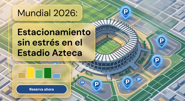 Estacionamiento cerca del Estadio Azteca: reserva tu lugar y olvídate del caos
